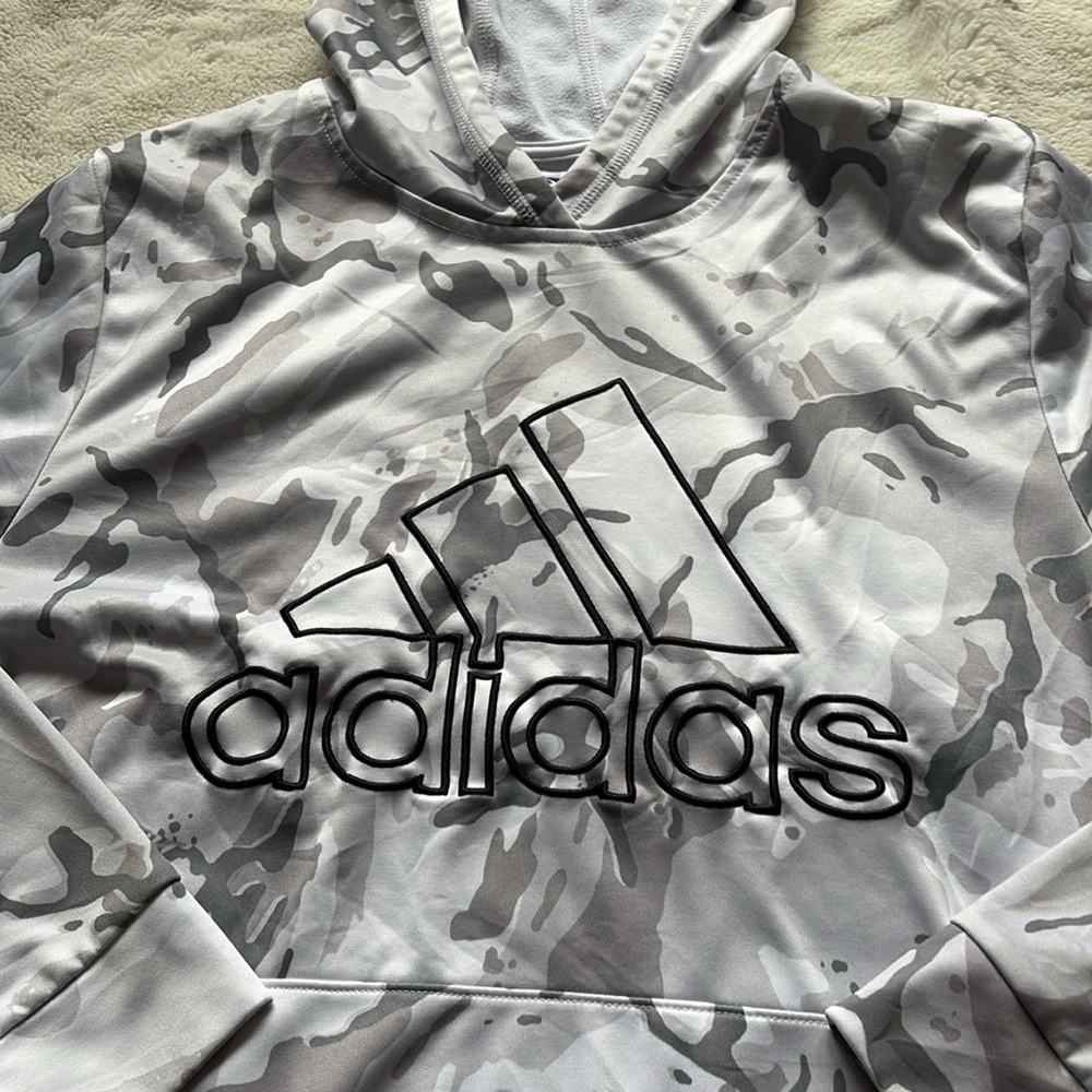 Adidas Camo Hoodie – Size XL | Casual Core | Streetwear Staple | - Picture 4 of 8